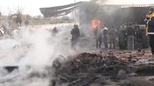 Multiple Air Raids Reported in Saraqib, Near Idlib; Casualties Reported