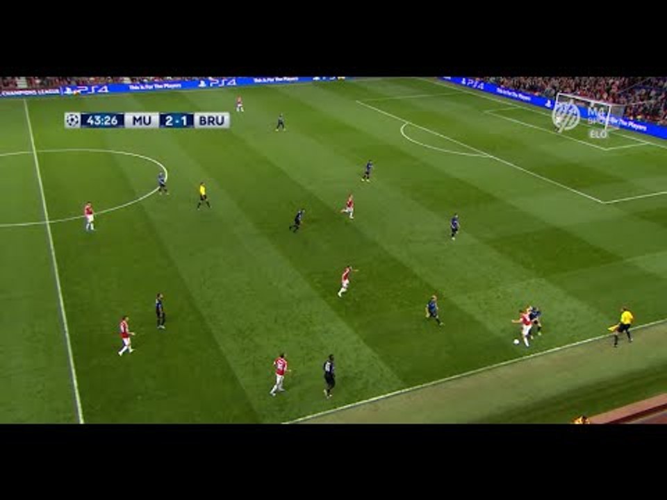 Memphis Depay Great Solo Goal - Manchester United vs Club Brugge 1-1 (CL) 18/08/2015