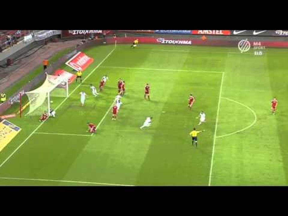 Konstantinos Stafylidis gólja Magyarország ellen - Görögország vs Magyarország 1-0