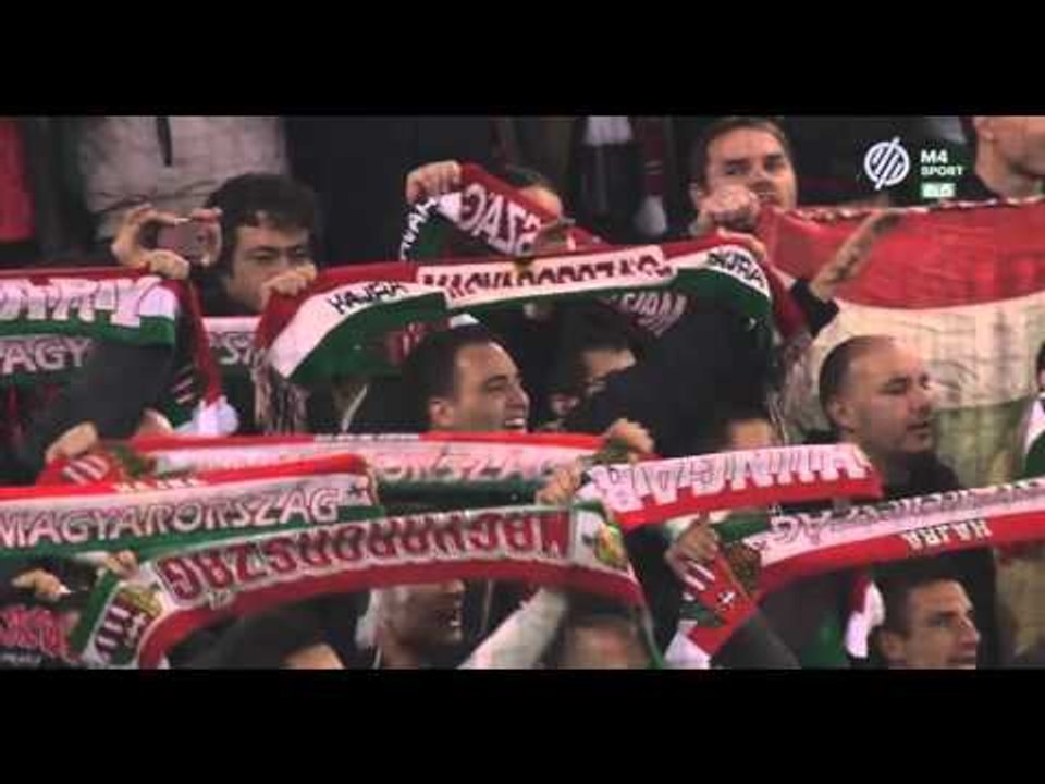Így ünnepelt a Magyar válogatott a szurkolókkal " Bal Sors akit régen a tép "