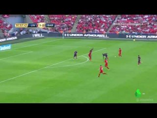 Marko Grujic Amazing Goal - Liverpool vs Barcelona 4-0 Friendly Match 2016