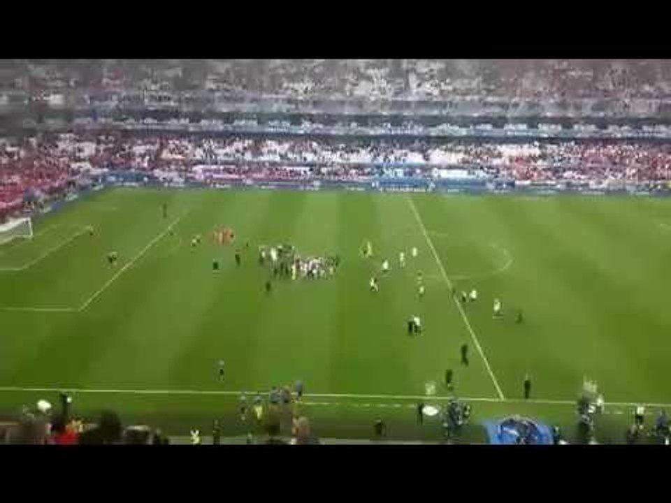 Így ünnepelt a Magyar válogatott az osztrákok legyőzése után