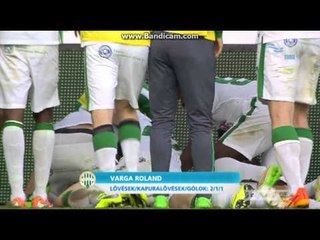 Tải video: Varga Roland káprázatos szabadrúgás gólja az Újpest ellen - Ferencváros vs Újpest 2-0 HD