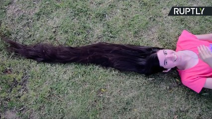 From 'Bad' Haircut to Guinness World Record: Argentinian Teen Becomes Real-Life Rapunzel