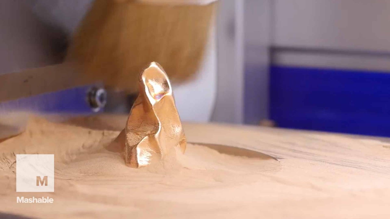 This company creates custom 3D printed jewelry...