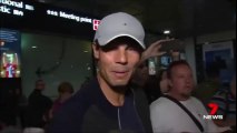 Rafael Nadal arrives in Melbourne to prepare for AO 2018