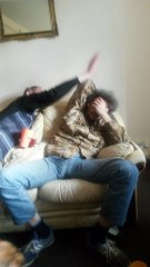 Hair Catches on Fire