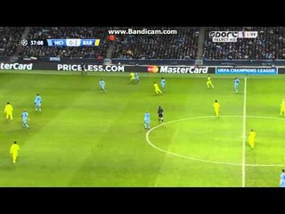 Ivan Rakitic káprázatos csele a Manchester City ellen a Bajnokok Ligájában 2014.02.24 HD