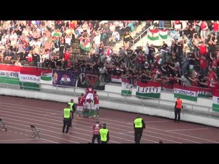 Így örült Dárdai Pál Stieber Zoli góljánál - Finnország vs Magyarország 0-1 HD