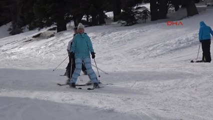Bursa Uludağ'da Kar Kalınlığı Geçen Yıla Oranla Düştü
