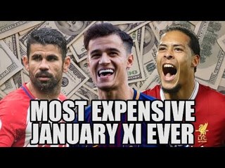 Most Expensive January XI In World Football History