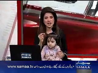 Anchor Kiran Naz Brought Her Daughter in a Live Show - Watch her emotional intro