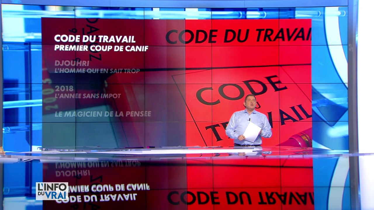 Le JT - L'Info du Vrai du du 10/01 - L'info du...