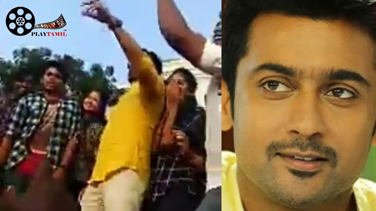 Surya dance with his Kerala fans  Kochi