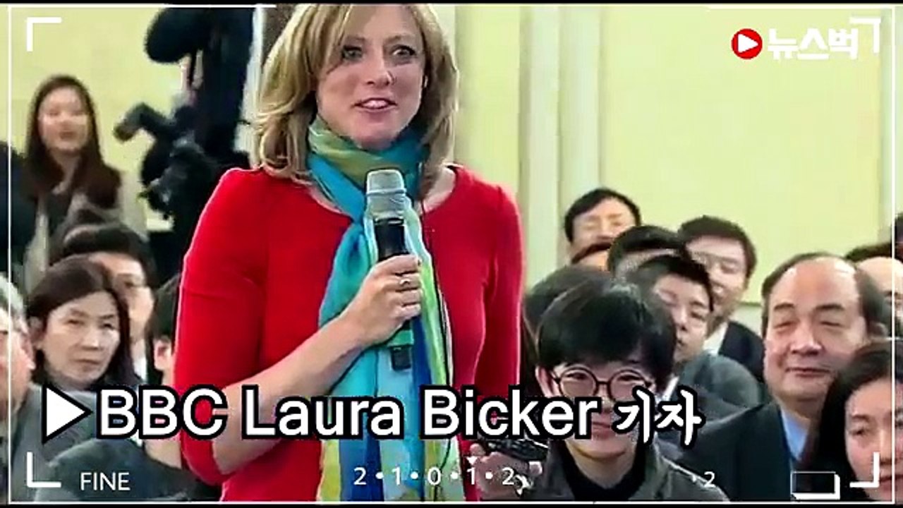 BBC기자 날선질문,그리고 자신의 SNS에 올린글#Laura Bicker #Anna Fified - Video Dailymotion