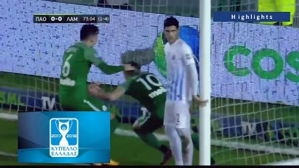 1-0 Anthony Mounier Goal - Panathinaikos 1 - 0 Lamia 10.01.2018