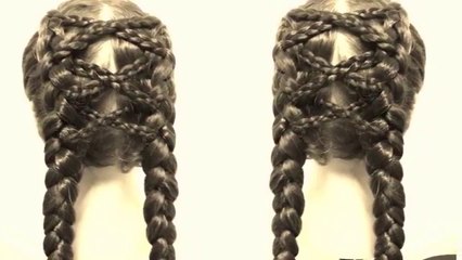 Como Hacer Trenzas Holandesas con Cintas de Cabello Belleza sin Limites