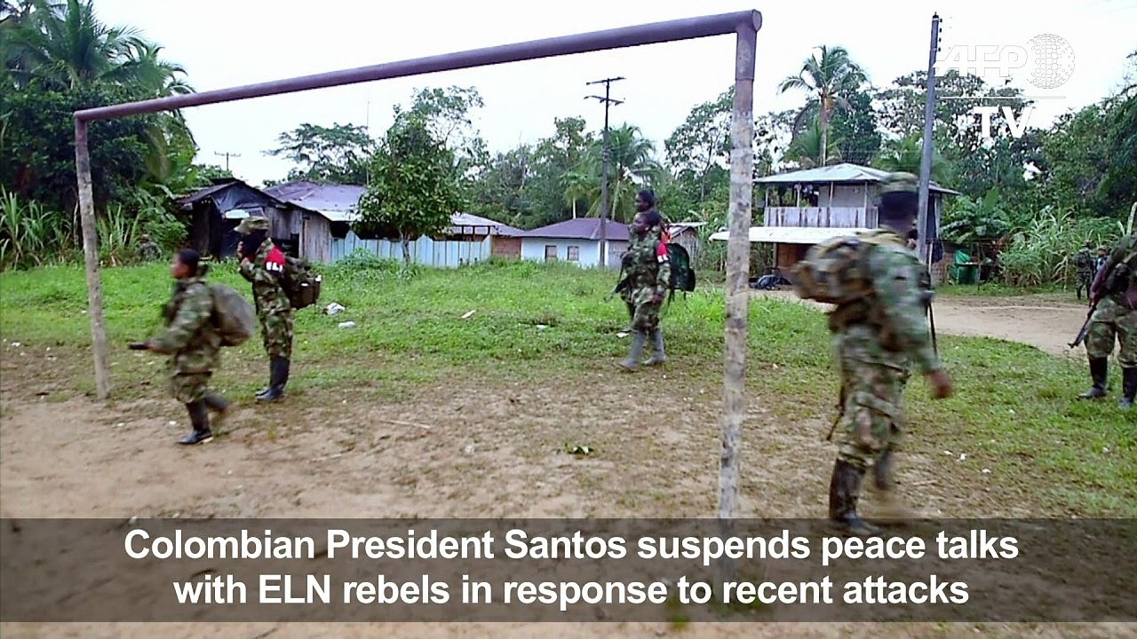 Colombia president suspends ceasefire talks over rebel attacks