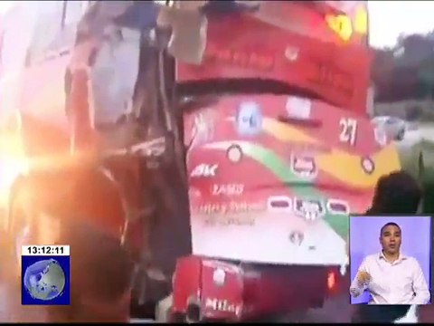 En bus interprovincial Ex Ministra de economía Elsa Viteri sufre accidente de tránsito en la av. Jujan Guayaquil