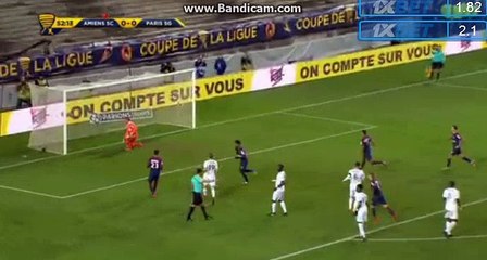 Neymar Goal - Amiens 0-1 PSG 10.01.2018