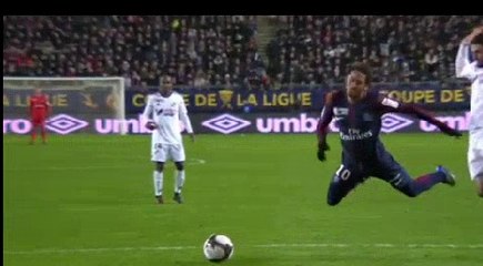 Amiens vs Paris SG 0-1 Goal Neymar 10-01-2018