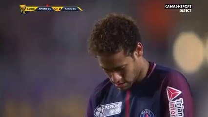 But de Neymar HD - Amiens 0-1 PSG 10.01.2018
