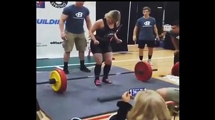 Quand tu forces un peu trop en Haltérophile... Pas cool