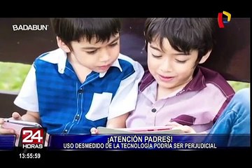 Uso desmedido de tecnología es perjudicial para la salud