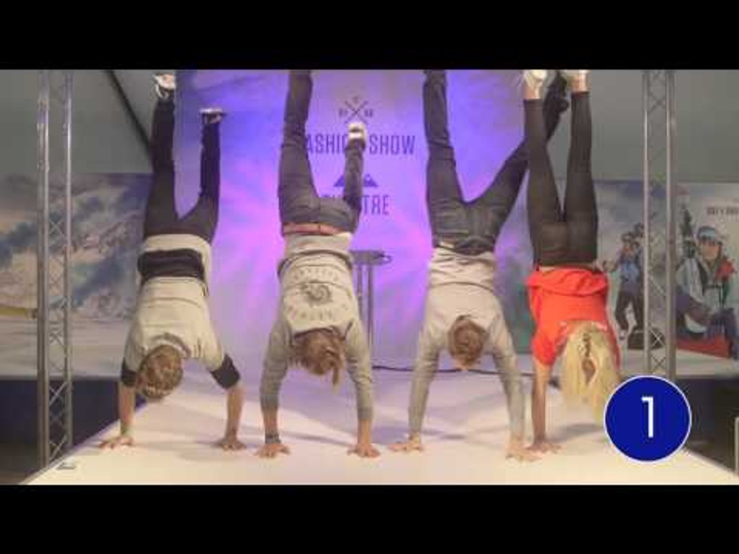 ⁣Skiers vs Snowboarders | Team GB Handstand Challenge