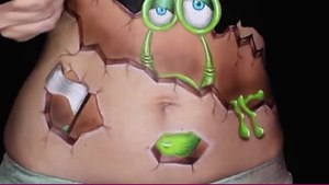 Body Paint Illusion Compilation — Mirjana “Kika” Milosevic