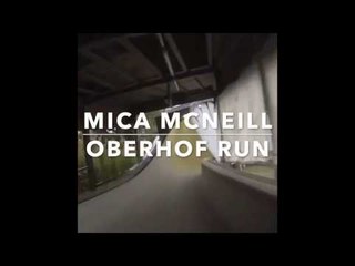 Onboard with Mica McNeill on the Bobsleigh Oberhof Run