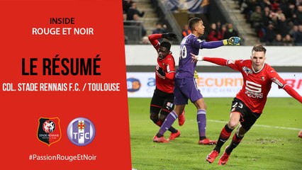 1/4 CdL. Stade Rennais F.C. / Toulouse : Le Résumé