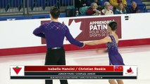 Couple Junior Libre: Championnats nationaux de patinage Canadian Tire 2018 (15)