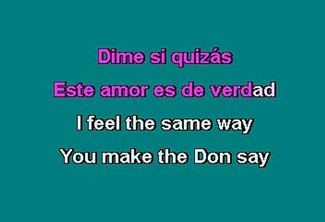 Thalía - Me Pones Sexy (Karaoke)