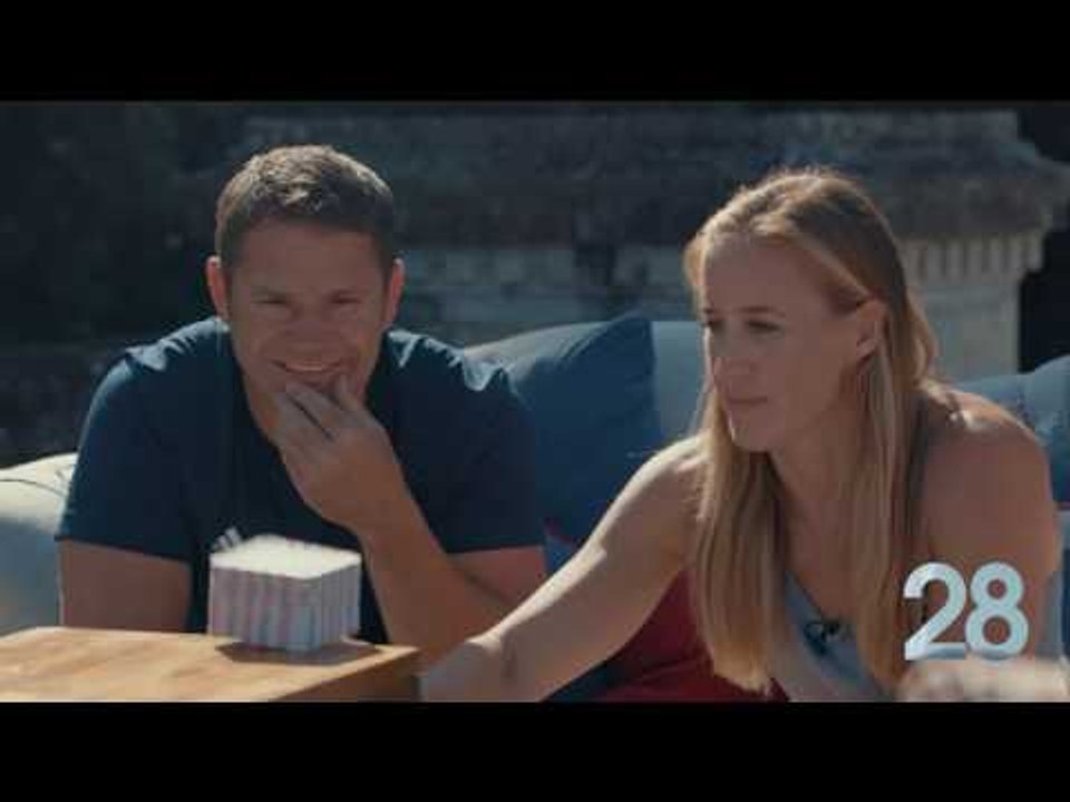 On the sofa with Helen Glover