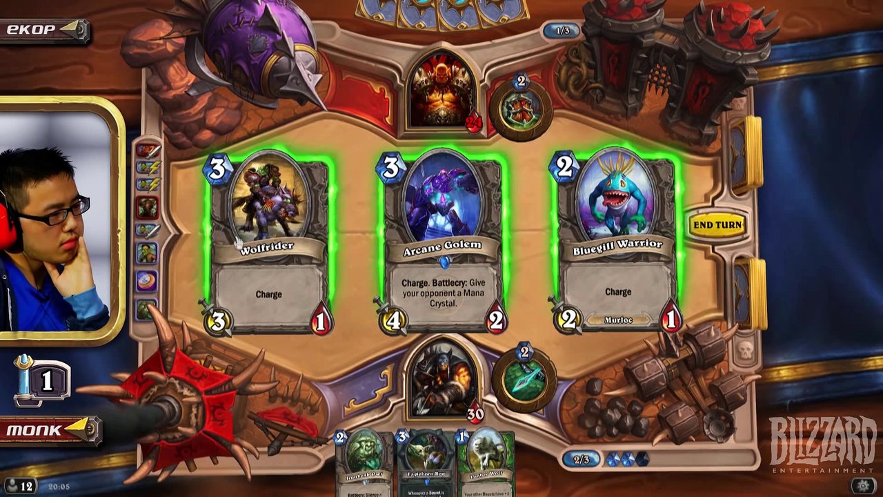 Fight Night Hearthstone - Monk vs Ek0p - S04E04 - Part 2/4