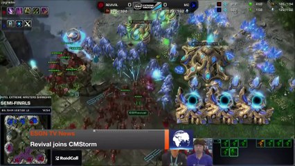 5/3/14 [ESGN TV Daily News] -- Starcraft II player, Revival, joins CM Storm