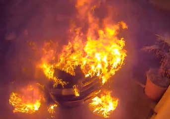 Arsonist Burns Ute -- and Possibly Himself