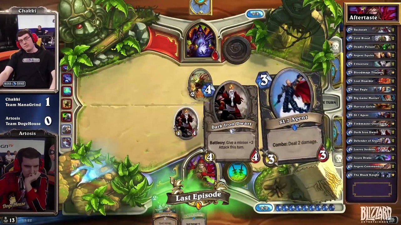 Fight Night Hearthstone - Dogehouse vs. ManaGrind - S05E05 - Part 1/3