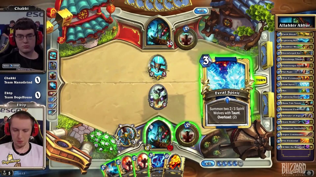 Fight Night Hearthstone - Ek0p vs Chakki - S05E07 - Part 1/3