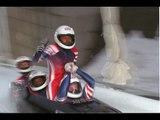 Team GB win bobsleigh bronze at the Nagano 1998 Olympic Winter Games
