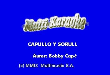 LA SONORA DINAMITA - CAPULLO Y SORULLO (KARAOKE)