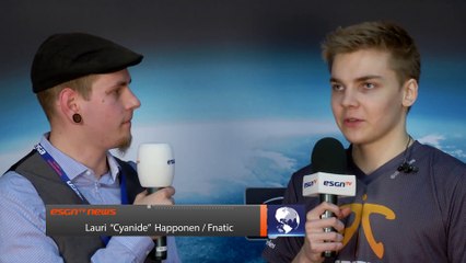 Interview at IEM Katowice - Fnatic.Cyanide
