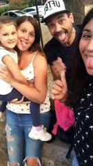 Pedro con las chicas en Carlos Paz - 10 de Enero