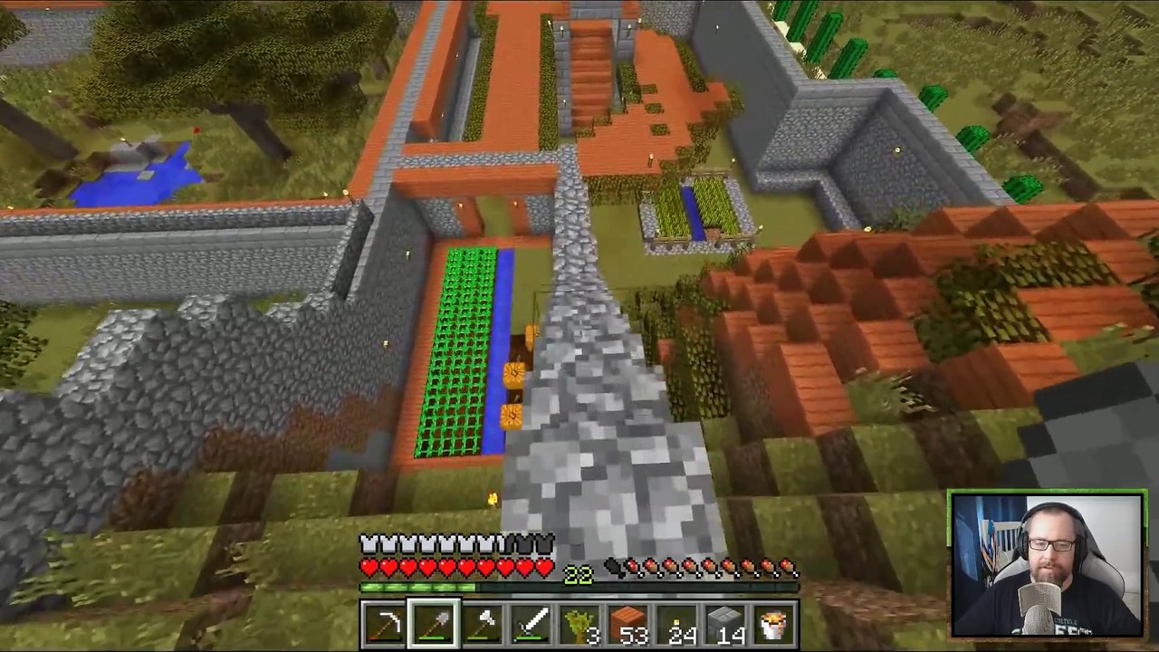 Minecraft z Mikołajem (#15) Plany budowlane i przygody z lawą