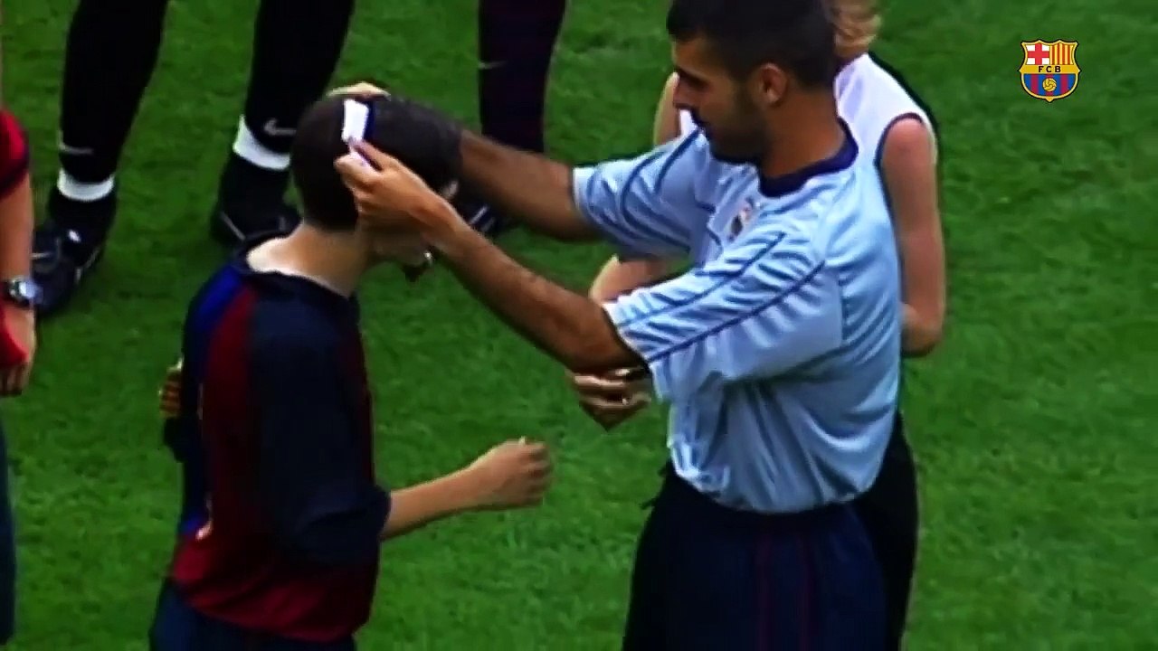 les cracks de Barcelone quand étaient enfants