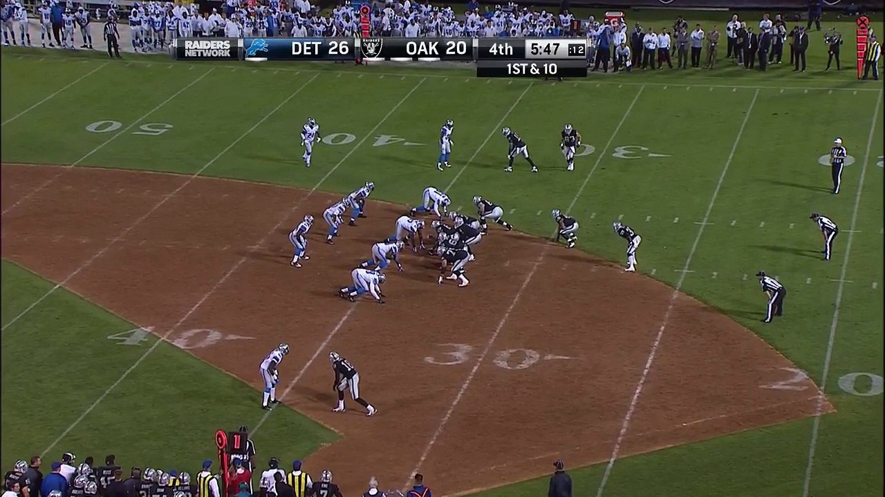 2014 - Oakland Raiders quarterback Derek Carr leaves game with injury