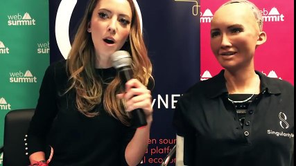 conversation with sophia robot