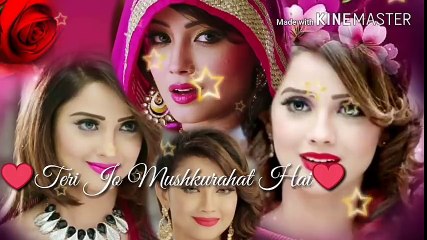 Teri Jo Mushkurahat Hai whatsapp status video