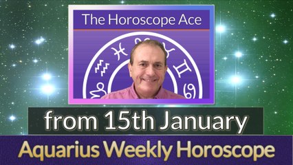 Aquarius Weekly Horoscope from 15th January - 22nd January 2018